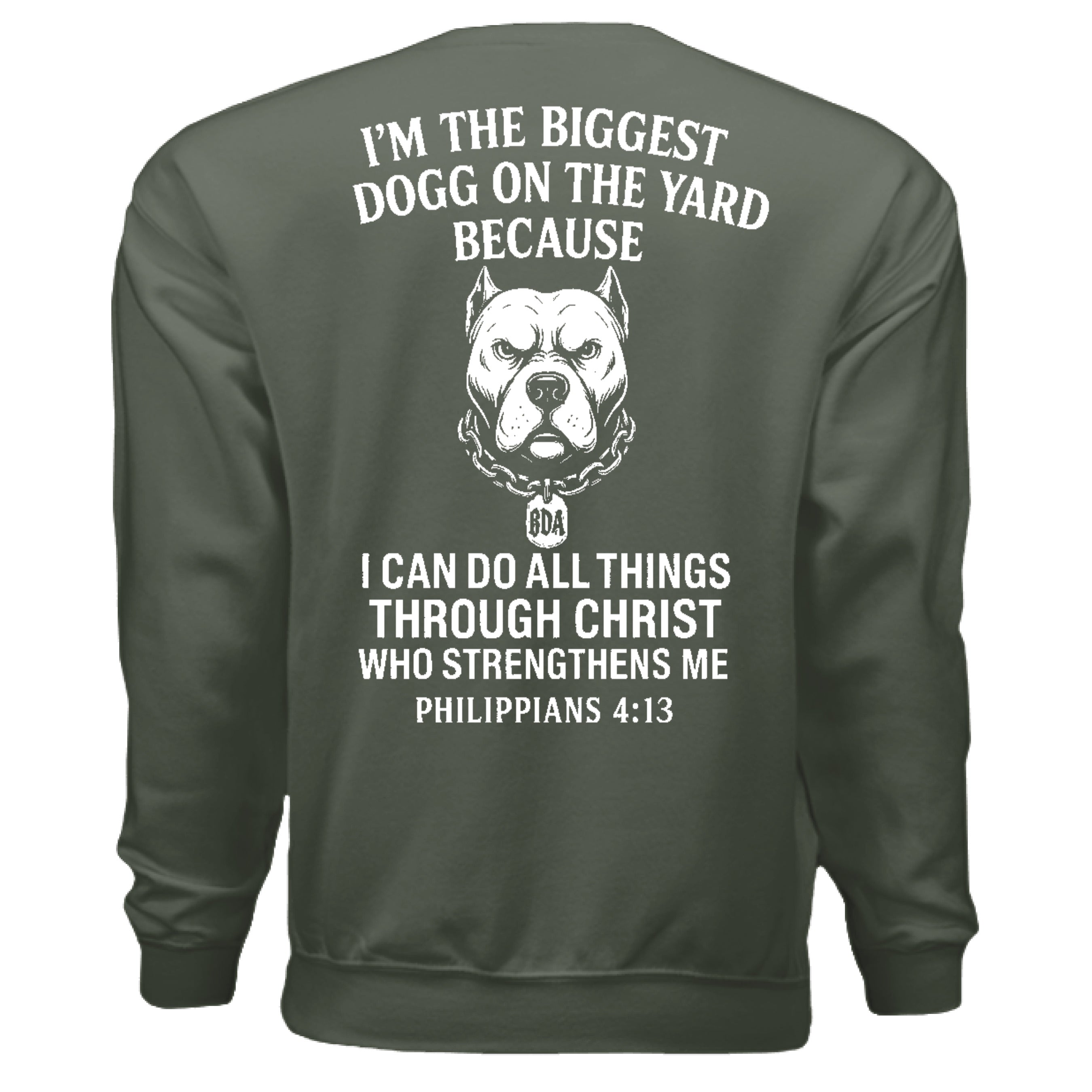 MILITARY GREEN - BACK