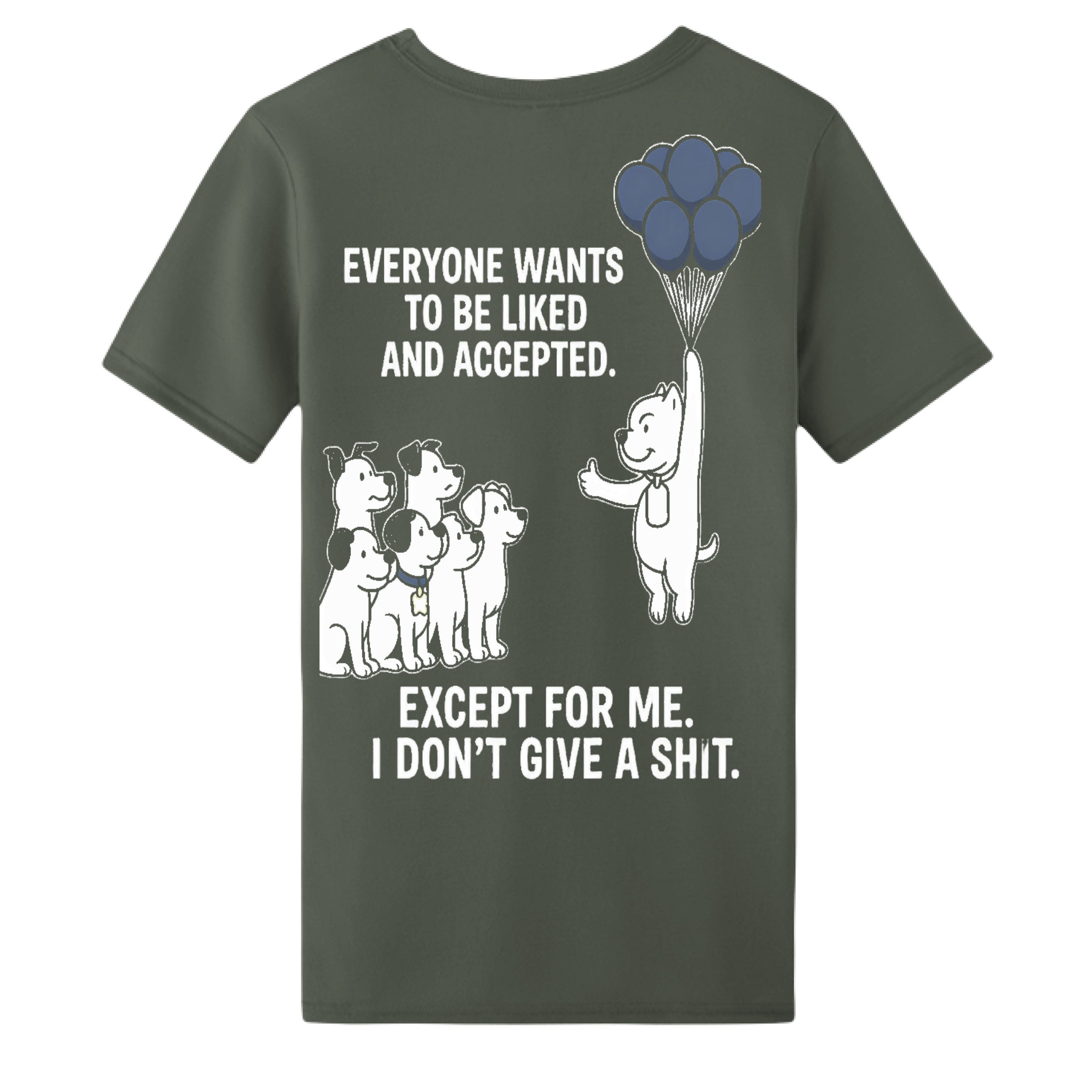 MILITARY GREEN - BACK