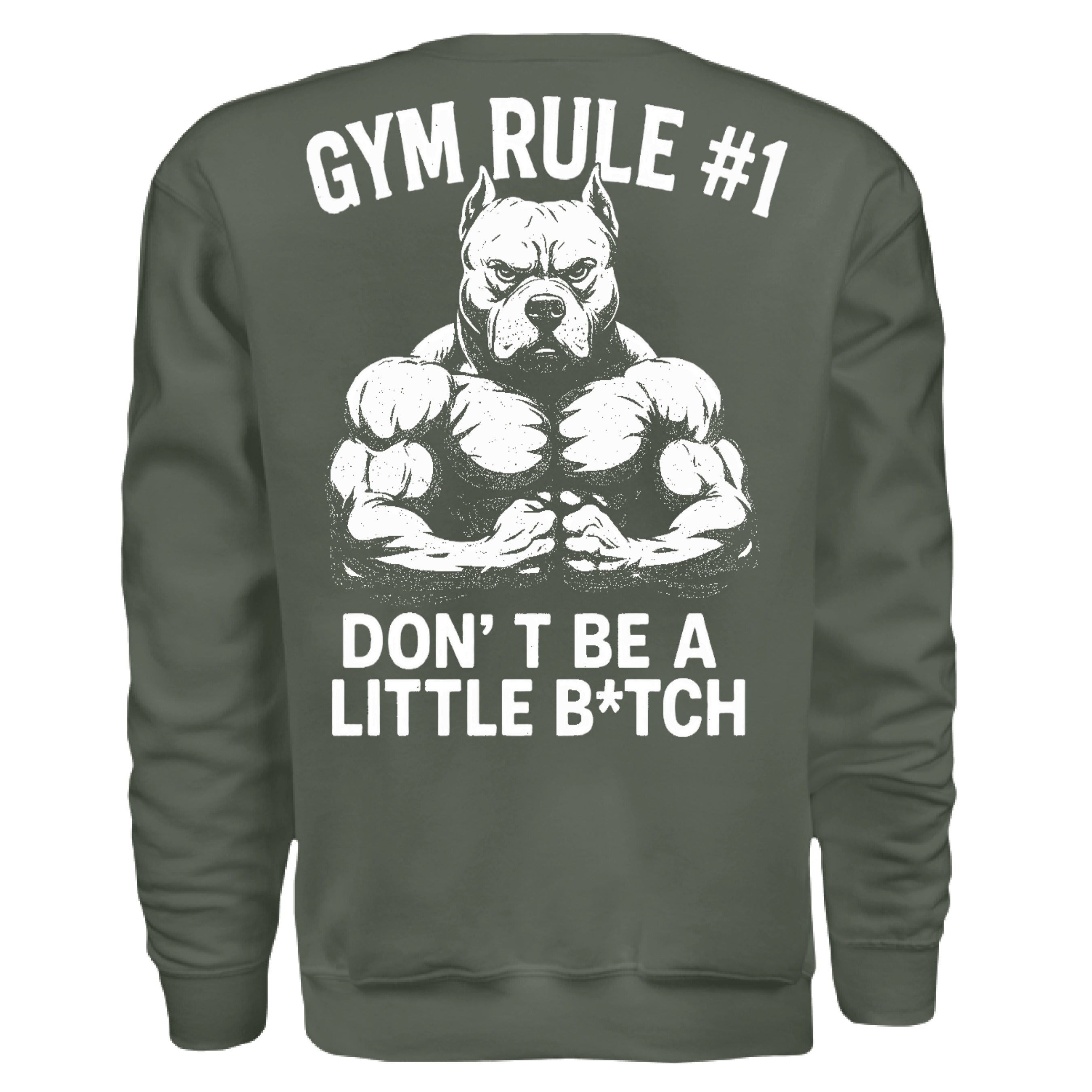 MILITARY GREEN - BACK